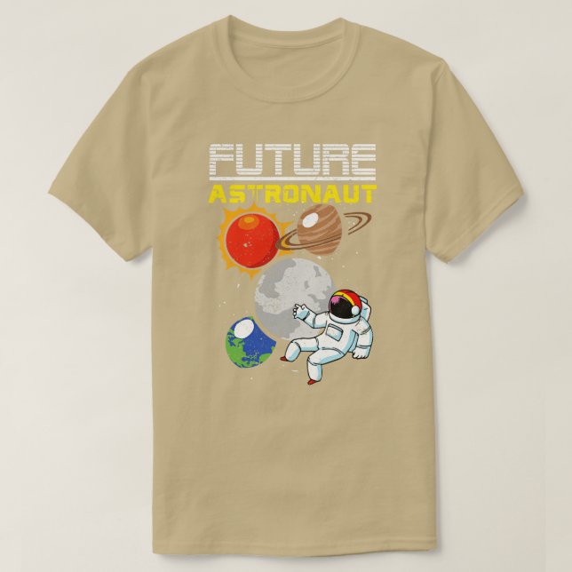 Camiseta Científico espacial Astronomía Aprecia Planetas Fu (Diseño del anverso)