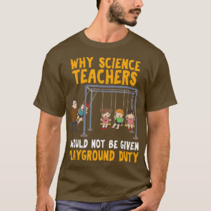Camiseta Científico físico químico aprendiz vintage