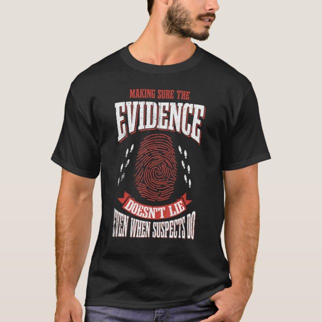 Camiseta Científico forense 1 (Anverso)