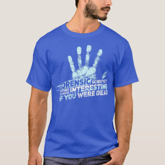Camiseta Científico forense FORENSIC SCIENCE CSI
