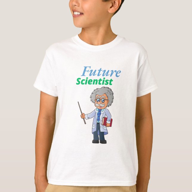 Camiseta Científico Futuro  (Anverso)