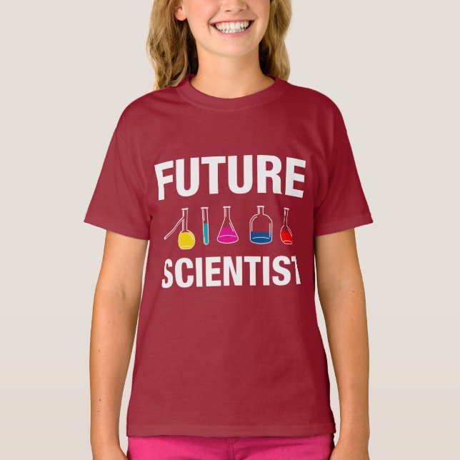 Camiseta Científico futuro (Anverso)