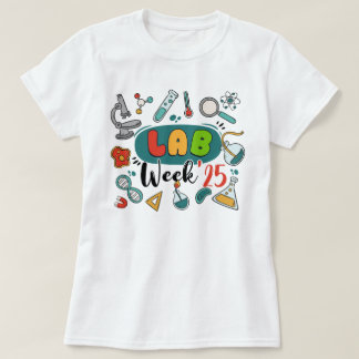 Camiseta Científico futuro graduado de la Semana del Labora