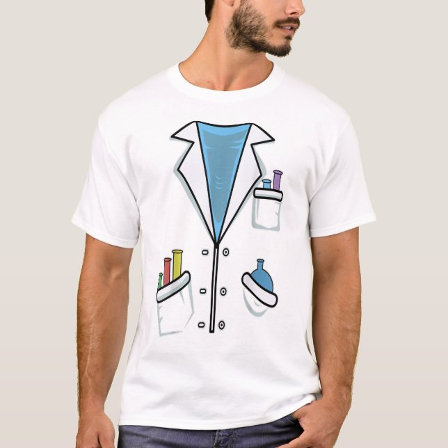 Camiseta Científico gracioso disfraz de ciencia química TSh (Anverso)