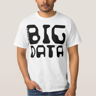 Camiseta Científico grande de los datos