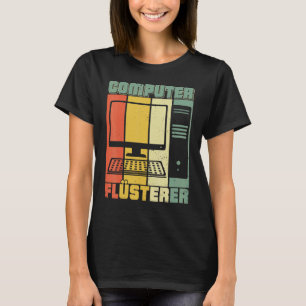 Camiseta Científico Informático Administrador Técnico de TI