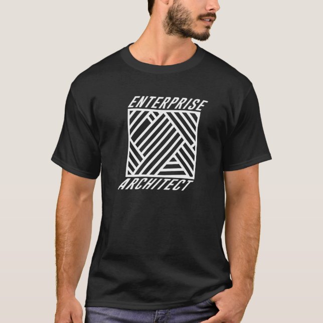 Camiseta Científico informático de Enterprise Architect N (Anverso)