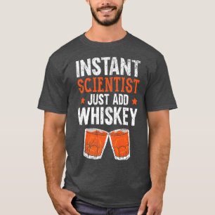 Camiseta Científico instantáneo acaba de agregar ciencia de