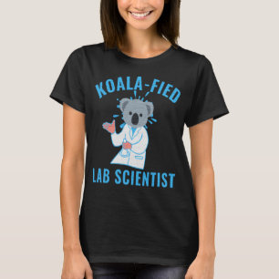 CAMISETA CIENTÍFICO LABORAL DE KOALA FIED - KOALA LAB TECH