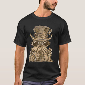 Camiseta Científico loco de Punk de vapor tiempo viajero pi