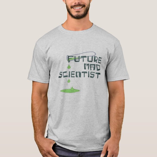 Camiseta Científico Loco del Futuro (Anverso)