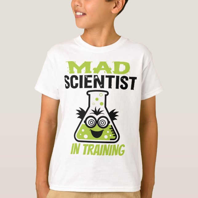 Camiseta Científico Loco en Formación (Anverso)