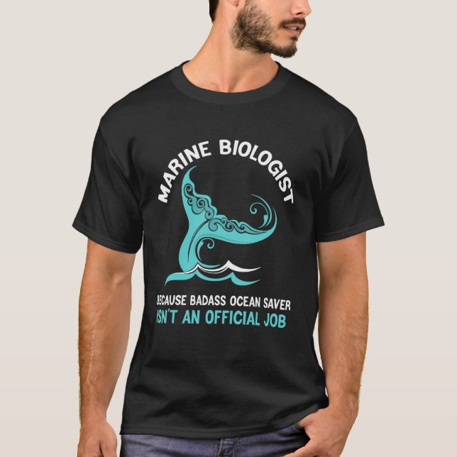 Camiseta Científico oceánico marino biólogo marino W (Anverso)
