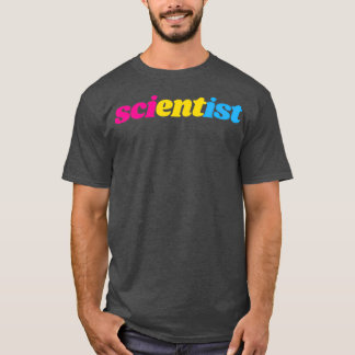 Camiseta científico pansexual sin fronteras