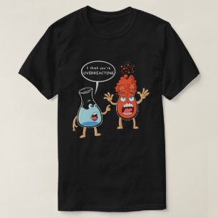 Camiseta científico químico de química