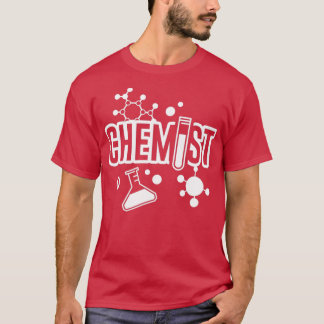Camiseta Científico químico Químico Laboratorio Farmacéutic