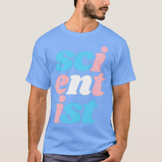 Camiseta científico transvertical no fronterizo