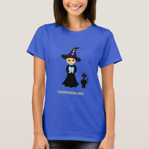 Camiseta Científico y gato lindos