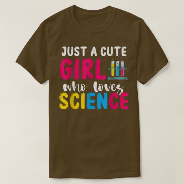 Camiseta Científicos Chicas Laboratorio de Química Laborato (Diseño del anverso)