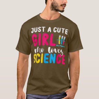 Camiseta Científicos Chicas Laboratorio de Química Laborato