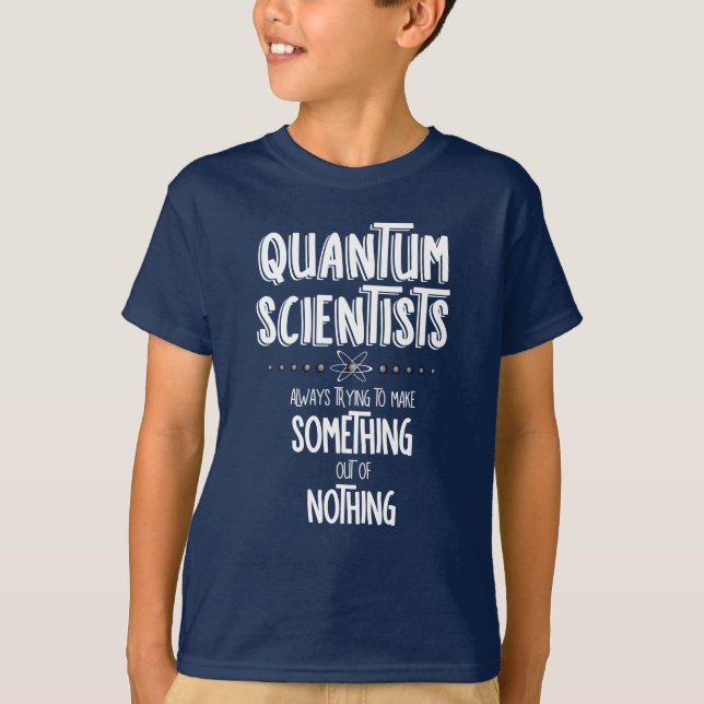 Camiseta Científicos cuánticos (Anverso)