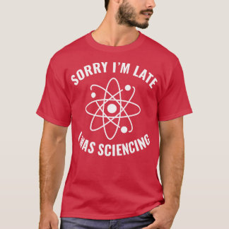 Camiseta Científicos de la química: divertido laboratorio
