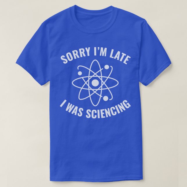 Camiseta Científicos de la química: divertido laboratorio (Diseño del anverso)
