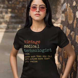 Camiseta Científicos de laboratorio de tecnología médica de