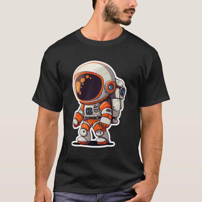 Camiseta Científicos exploradores espaciales astronautas as (Anverso)