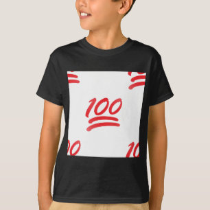 Camiseta ciento de emoji