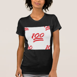 Camiseta ciento de emoji