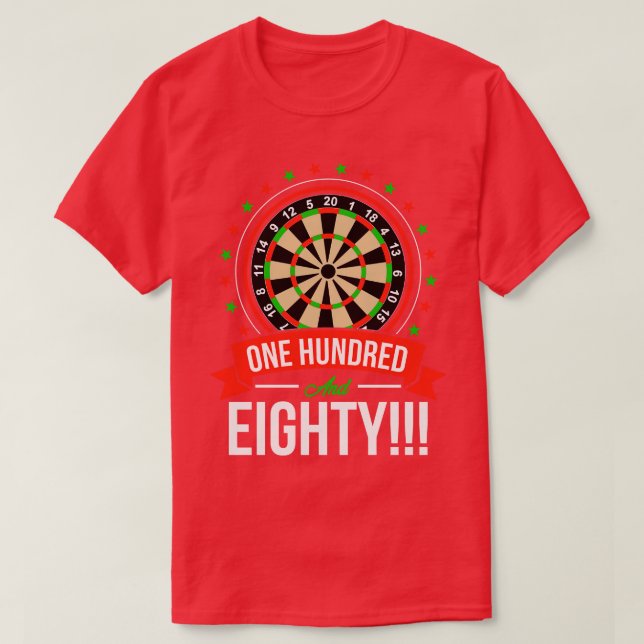 Camiseta Ciento Ochenta (Diseño del anverso)