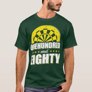 Camiseta - Ciento ochenta - Divertido jugador de dardos