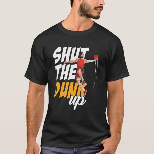 Camiseta Cierra El Baloncesto Dunk Up (Anverso)