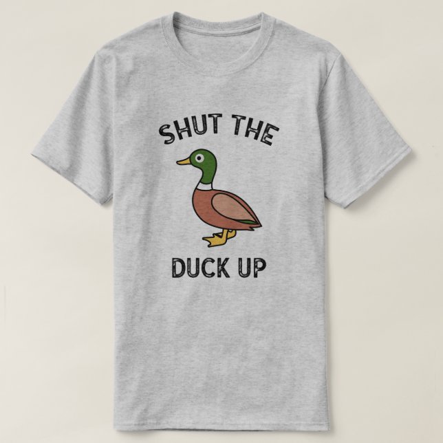 Camiseta Cierra El Pato (Diseño del anverso)