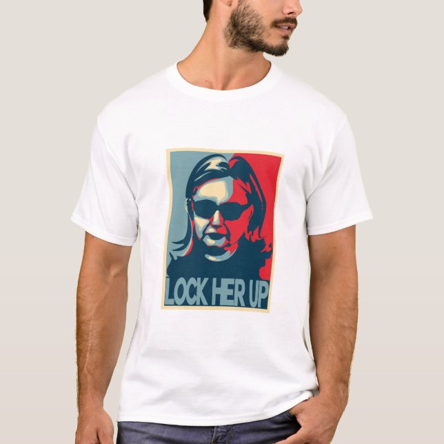 Camiseta CIERRE a SU Anti-Hillary ASCENDENTE (Anverso)