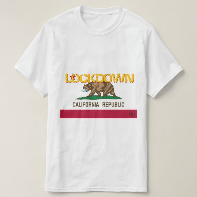 Camiseta Cierre de California (Diseño del anverso)
