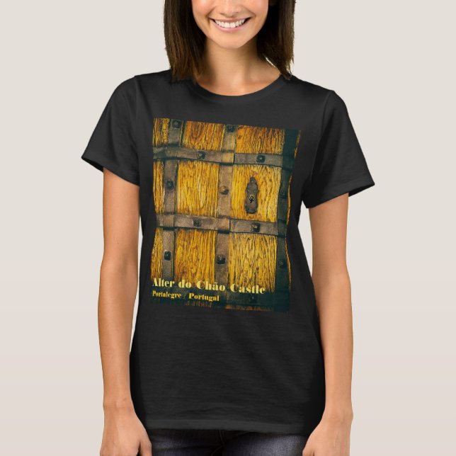Camiseta Cierre de la puerta del castillo medieval (Anverso)