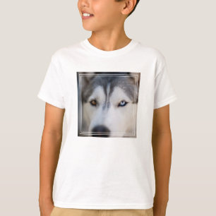 Camiseta Cierre de la vista estática de un Malamute de Ala