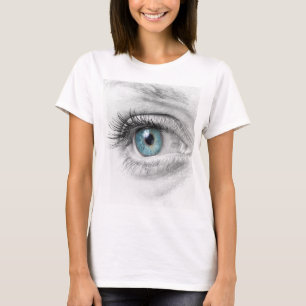 Camiseta Cierre de ojos humanos