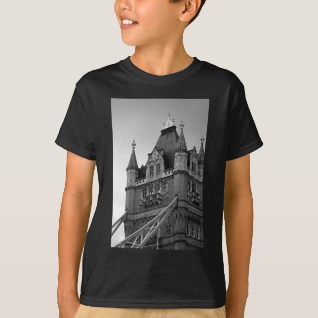 Camiseta Cierre del London Tower Bridge (Anverso)