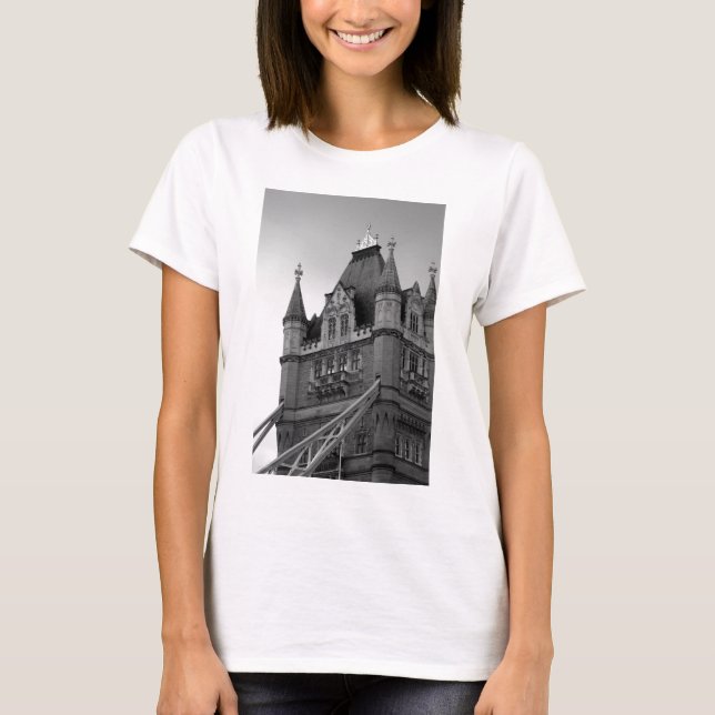 Camiseta Cierre del London Tower Bridge (Anverso)