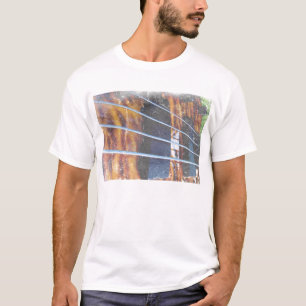 Camiseta Cierre del puente del bajo de secuencia cuatro