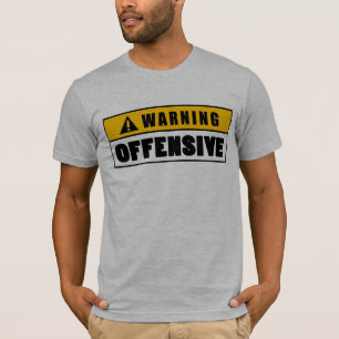 Camiseta Cierre ofensivo amonestador