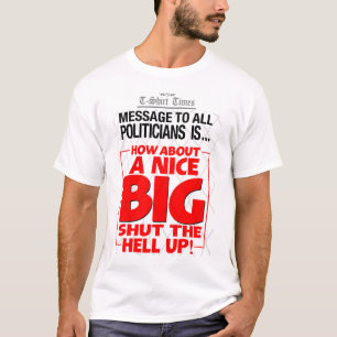 Camiseta Cierre para arriba