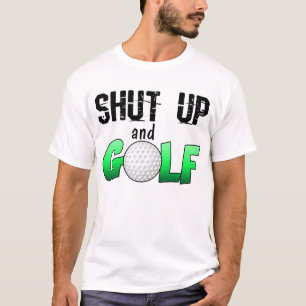 Camiseta Cierre para arriba y Golf