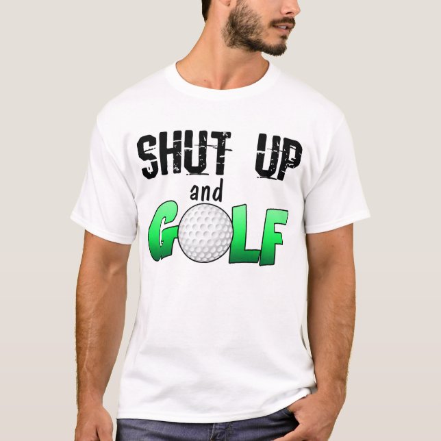 Camiseta Cierre para arriba y Golf (Anverso)