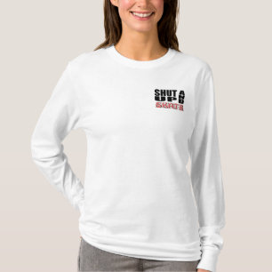 Camiseta CIERRE PARA ARRIBA Y PATINE (la figura)