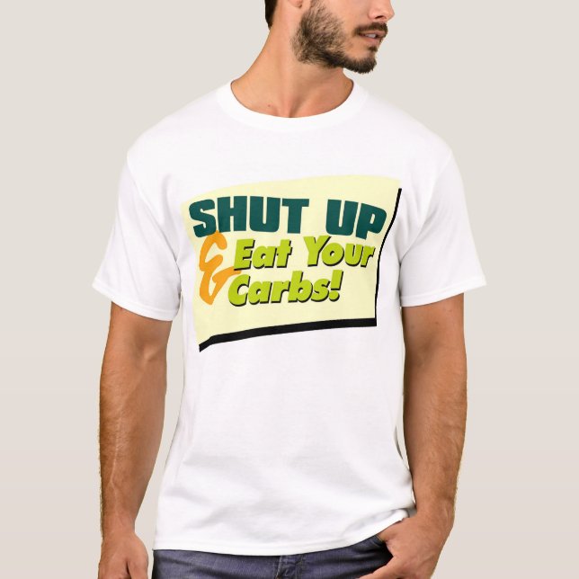 Camiseta Cierre y coma sus carburadores - comidas #2 (Anverso)