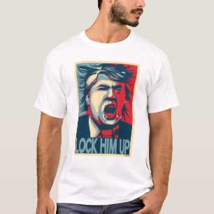 Camiseta CIÉRRELO ENCIMA del poster de la esperanza del